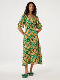 Fabienne Chapot Ana Floral Print Midi Dress, Multi