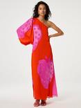 Fabienne Chapot Liliana Strawberry Print Dress, Orange/Pink