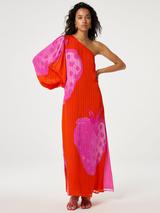 Fabienne Chapot Liliana Strawberry Print Dress, Orange/Pink