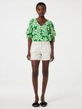 Fabienne Chapot Nacha Floral Top, Green/Multi