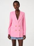 Fabienne Chapot Reggy Linen Rich Blazer, Pink Glow