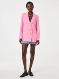 Fabienne Chapot Reggy Linen Rich Blazer, Pink Glow