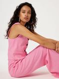 Fabienne Chapot Gigi Linen Rich Waistcoat, Pink Glow