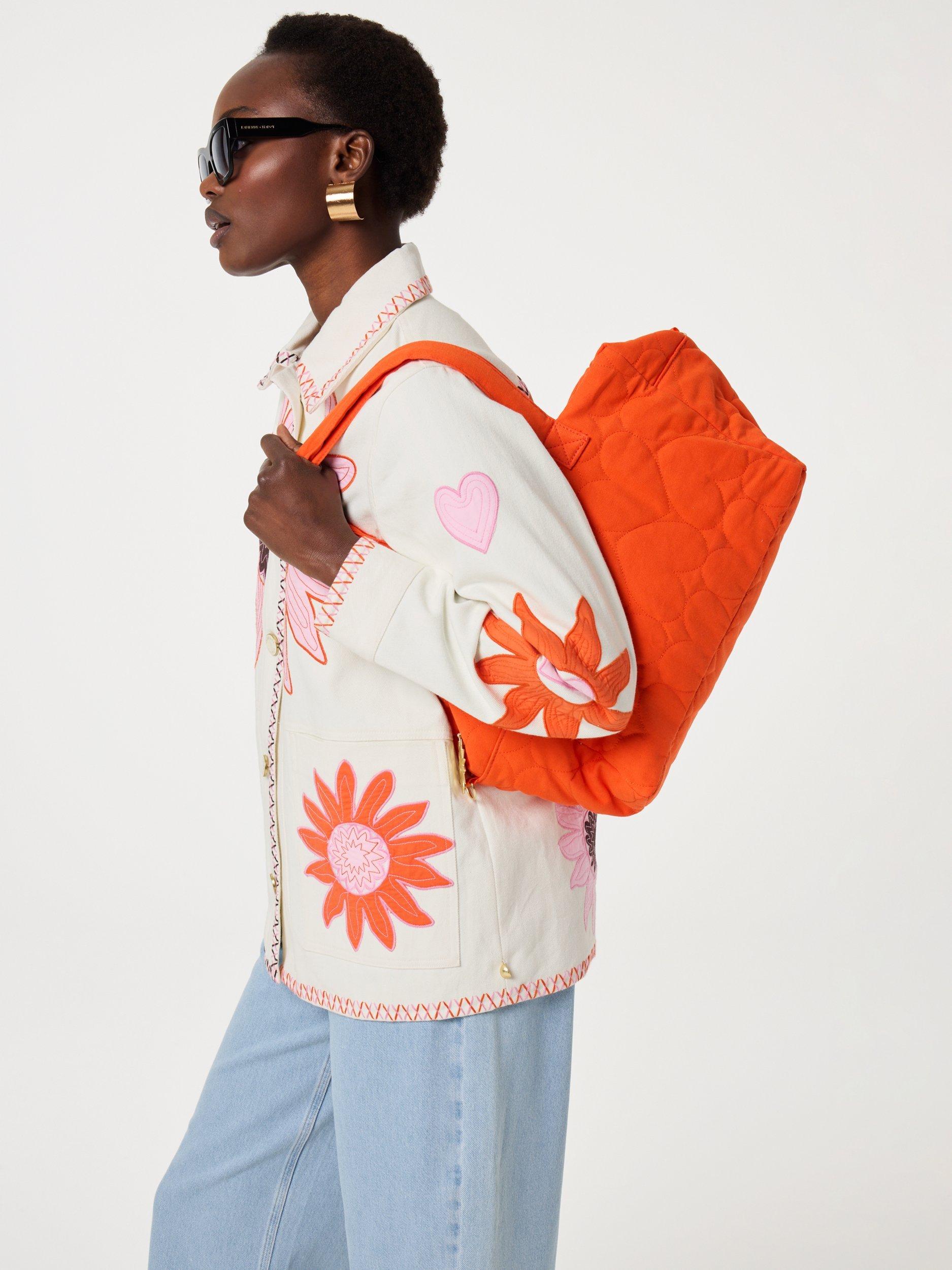Product image 3 of 5, which shows Fabienne Chapot Elody Sunflower Jacket, Warm White, M