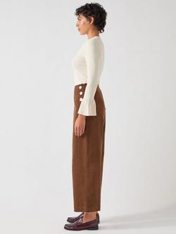 L.K.Bennett Tabatha Knit Top, Ivory - view 2, Ivory