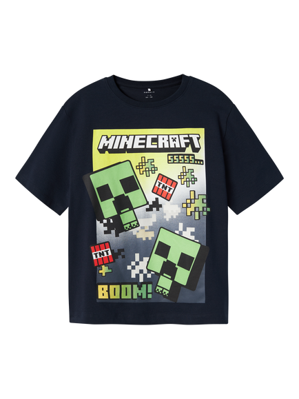 NAME IT Kids' Minecraft T-Shirt - view 2, Black