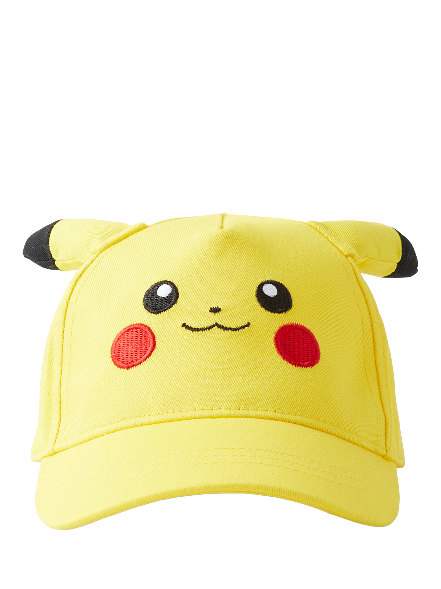 Product image 3 of 4, which shows NAME IT Kids' Pokemon Cotton Baseball Cap, Yellow, 2-4 years