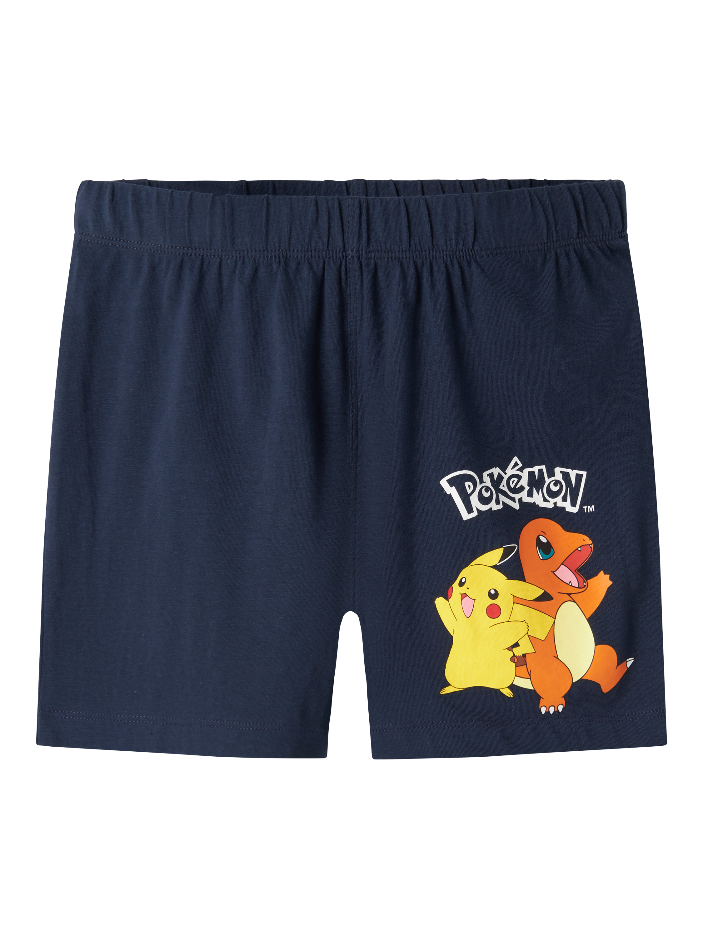Product image 5 of 5, which shows NAME IT Kids' Pokemon Shortie Pyjama Set, Navy Blazer, 5-6 years