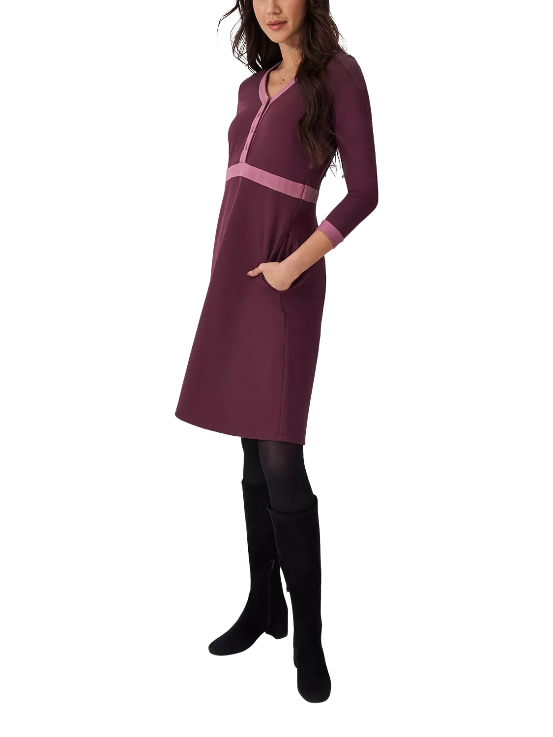 Pink work dress hot sale