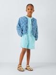 John Lewis Kids' Palm Tree Playsuit, Multi