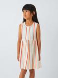 John Lewis Kids' Stripe Jersey Dress, Multi
