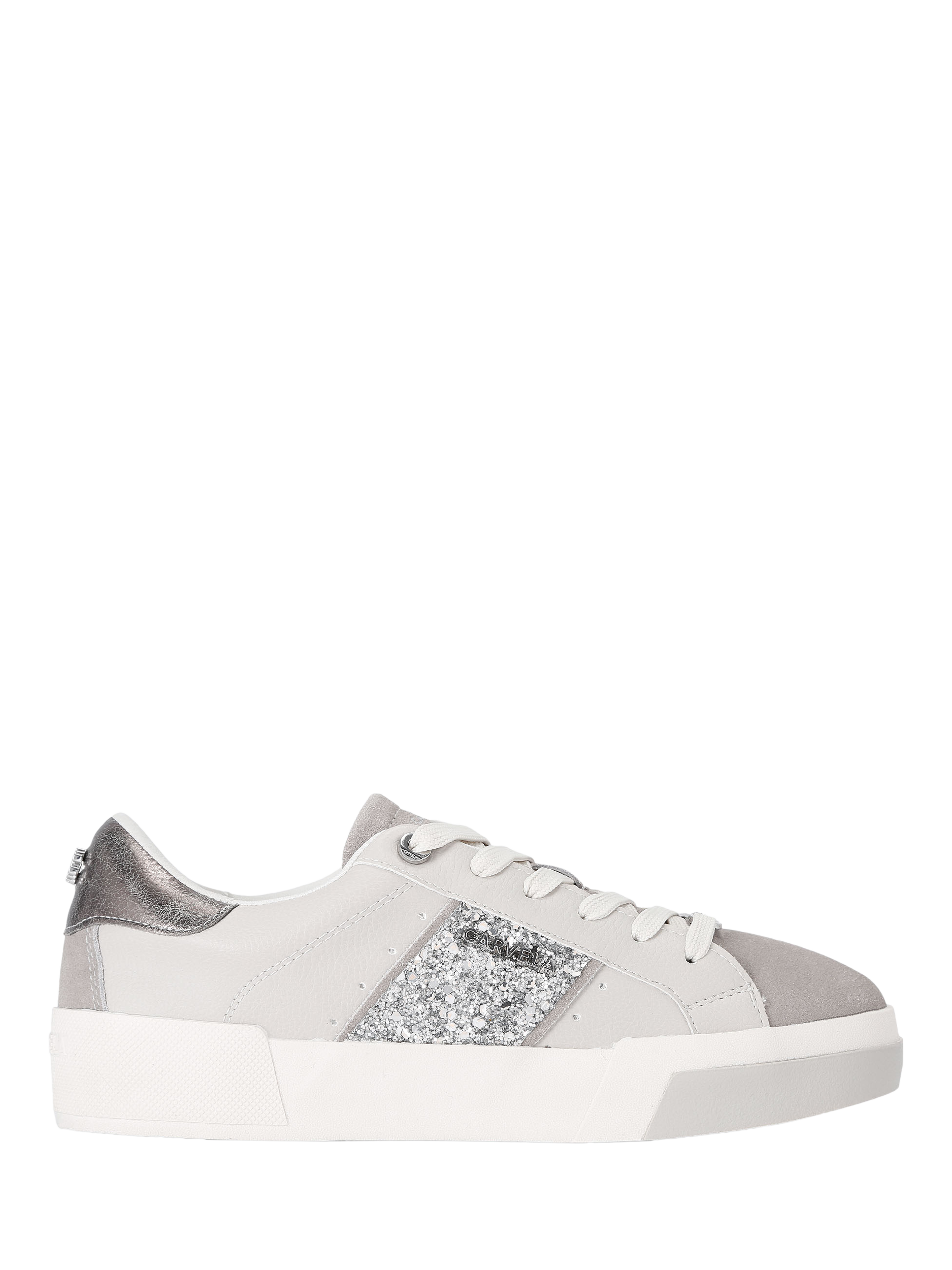 Carvela Santiana Embellished Trainers, Grey/Multi