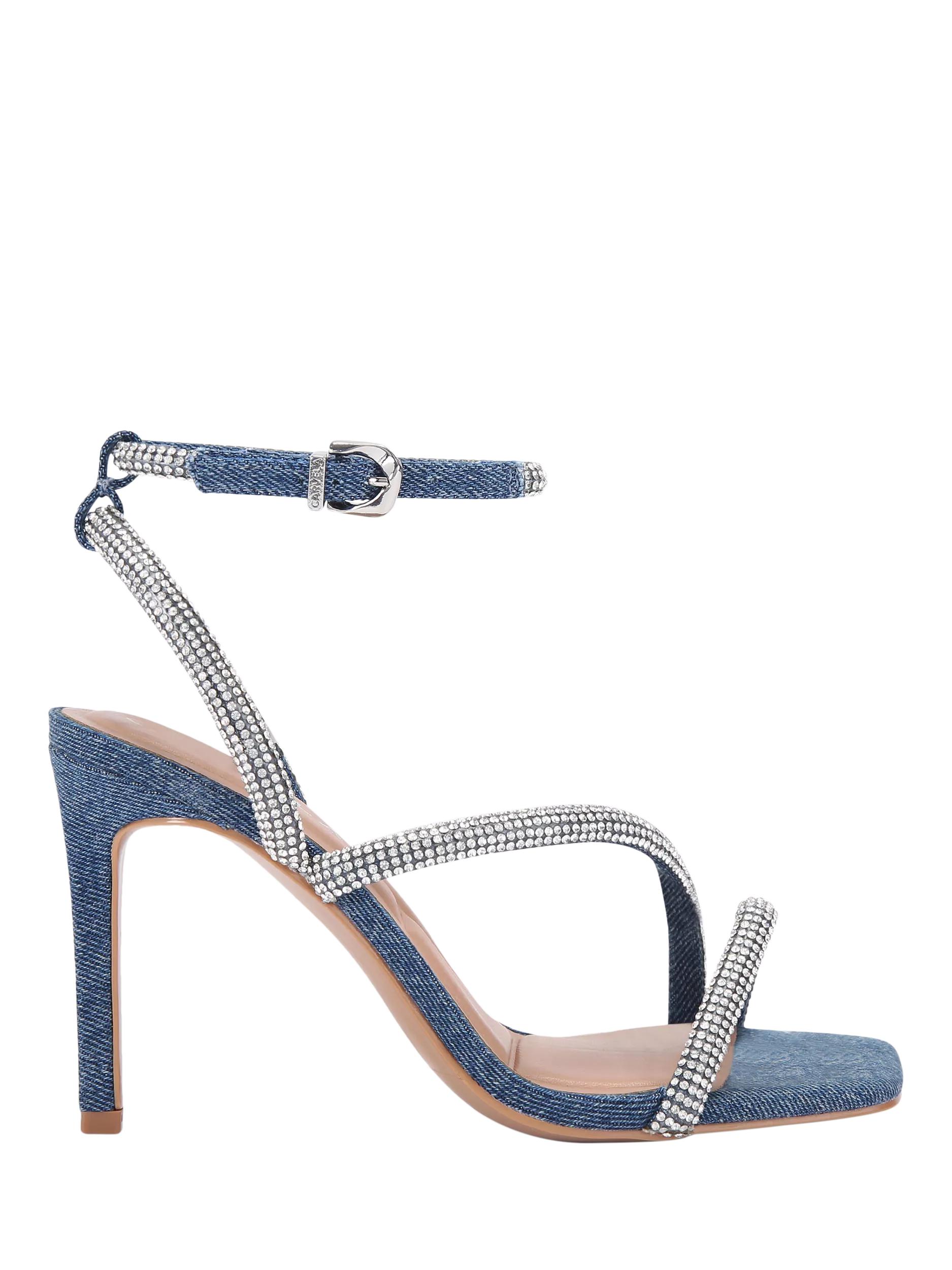 Carvela Paparazzi Embellished Strappy High Heel Sandals