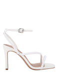 Carvela Paparazzi Embellished Strappy High Heel Sandals, White