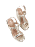 Carvela Sorella Wedge Heel Sandals, Gold
