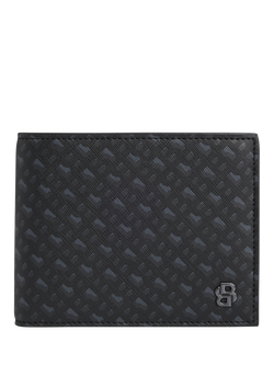 BOSS B Icon Leather Wallet, Black, Black