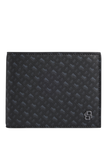 BOSS B Icon Leather Wallet, Black, Black