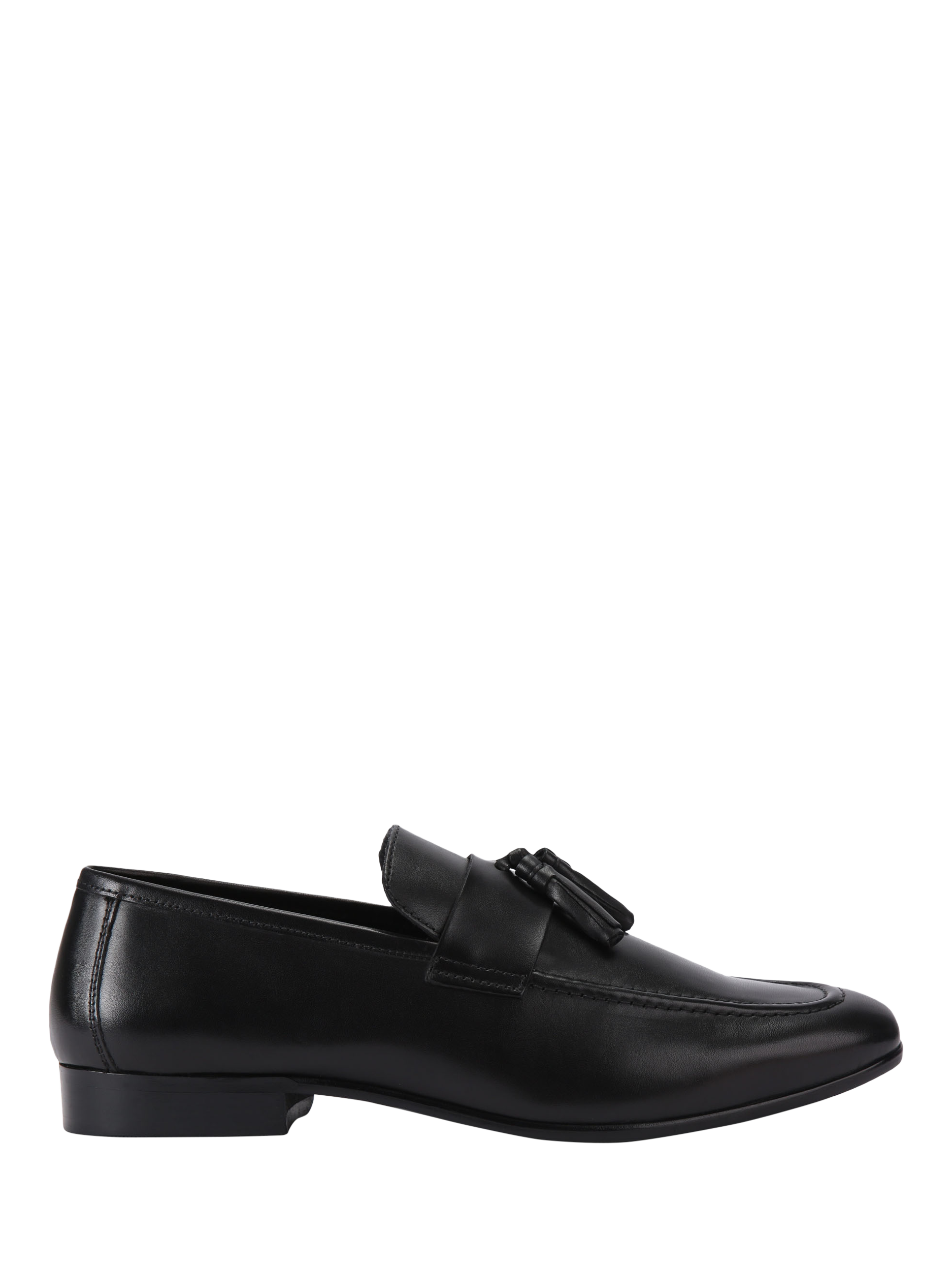 KG Kurt Geiger Cooper Leather Tassel Loafers, Black