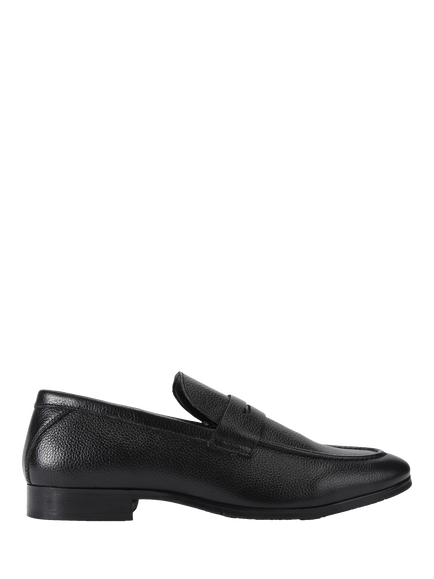 KG Kurt Geiger Freddy Leather Loafers, Black, Black