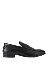 Black Leather Loafers