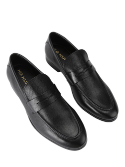 KG Kurt Geiger Freddy Leather Loafers, Black - view 2, Black