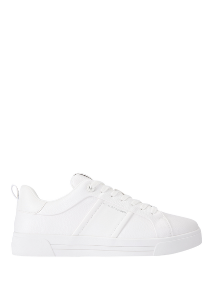 KG Kurt Geiger Noah Lace Up Trainers, White, White