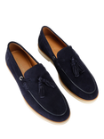 KG Kurt Geiger Ronan Suede Tassel Loafers