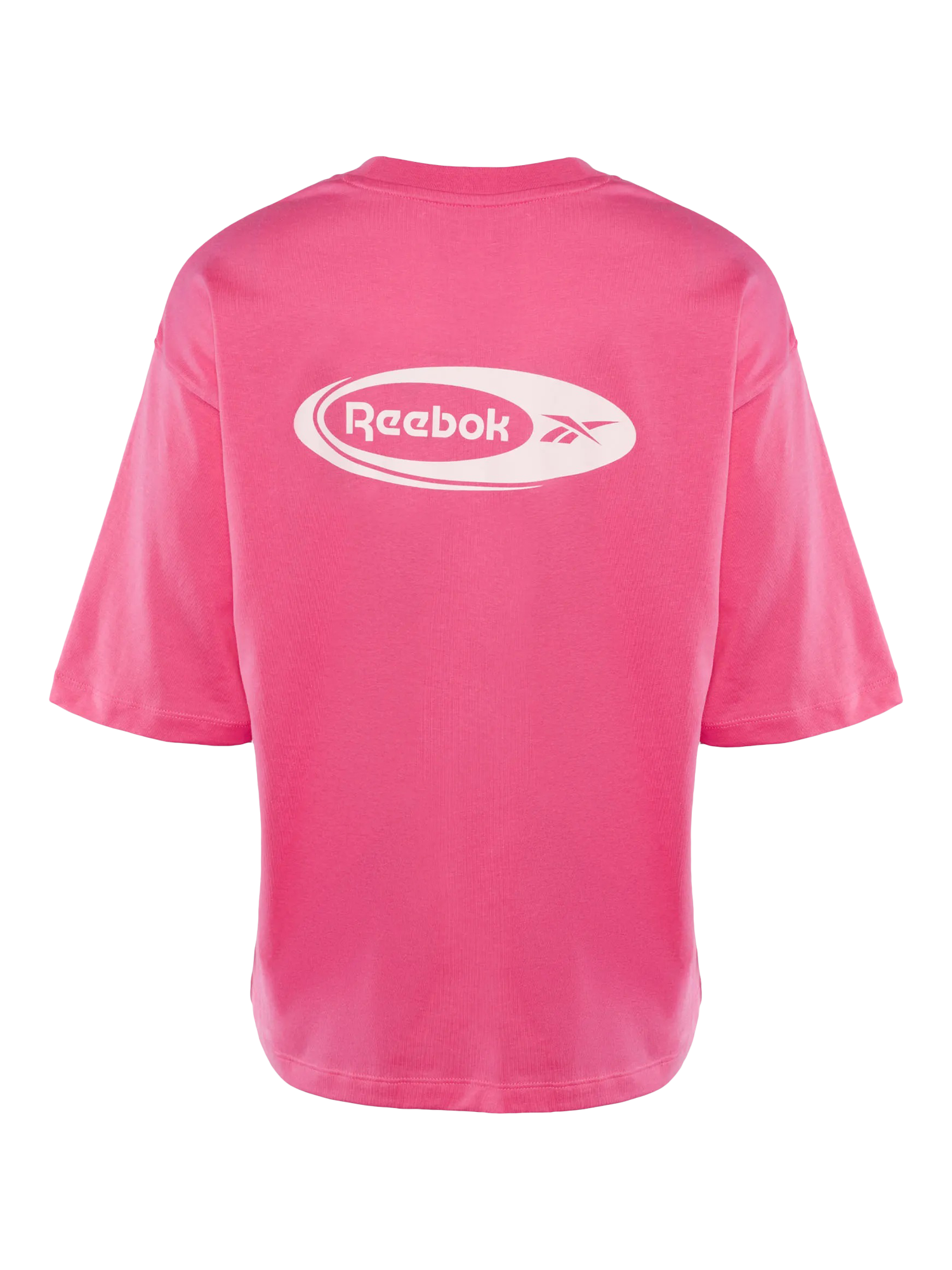 Product image 2 of 2, which shows Reebok Ide Logo Graphic T-Shirt, True Pink, XS
