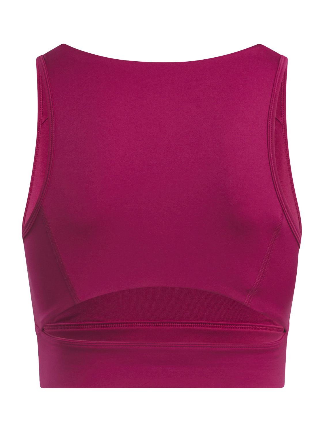 Product image 2 of 2, which shows Reebok ID Training Sports Bra, Very Berry, XS