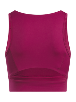 Reebok ID Training Sports Bra, Very Berry - view 2, Very Berry