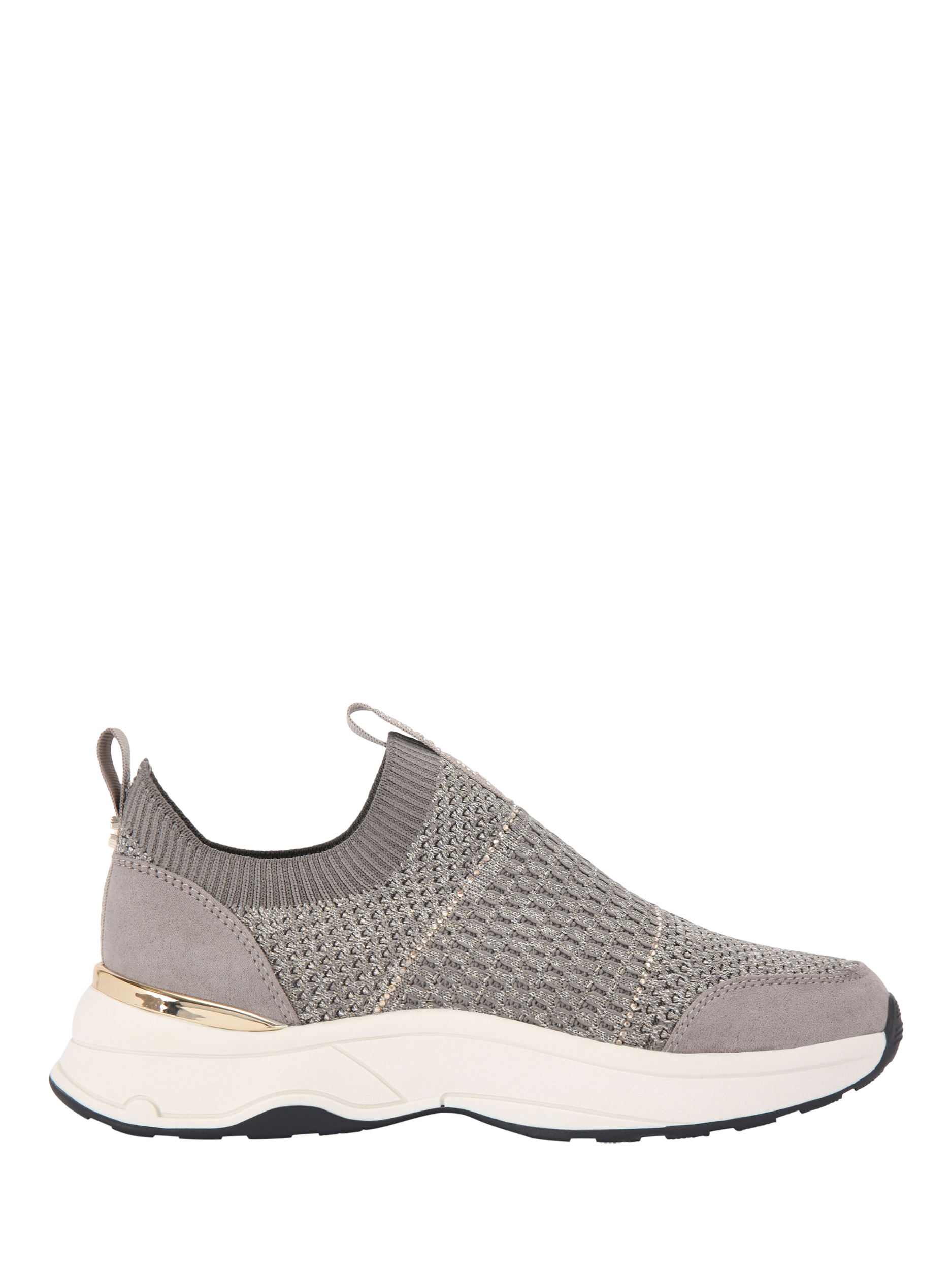 Carvela Swift Knit Runner Trainers, Natural Taupe