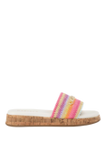 Carvela Cloud Stripe Logo Slider Sandals, Multi