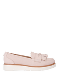 Carvela Sky Tassel Snake-Effect Slip-On Loafers