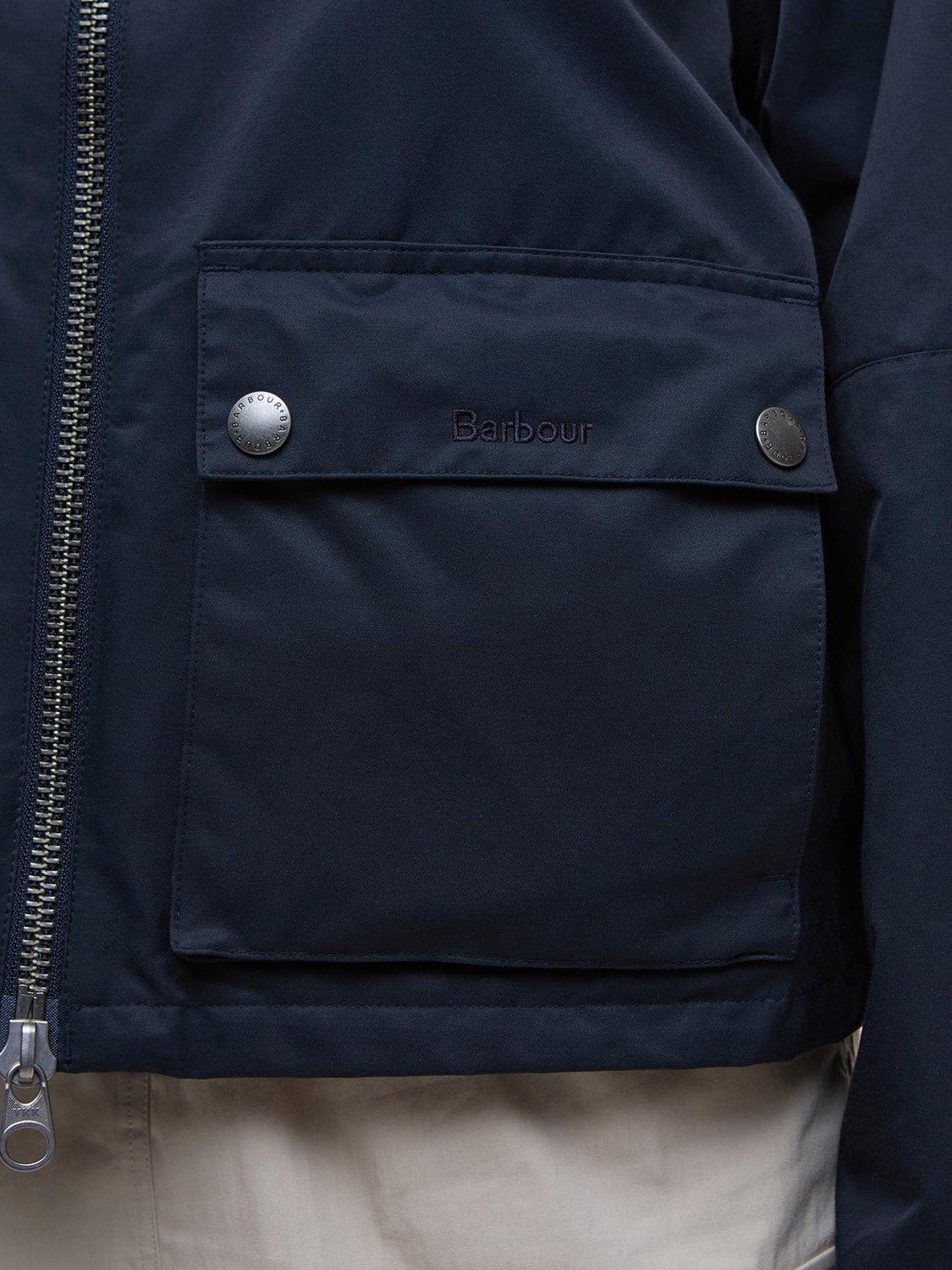 Product image 8 of 10, which shows Barbour Tilda Casual Jacket, Navy, 16