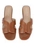 Carvela Rivo Cut Out Flat Slider Sandals