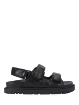 Carvela Rosa Quilted Sandals, Black