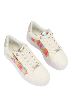 Carvela Jive Zip Flatform Trainers - view 2, Multi