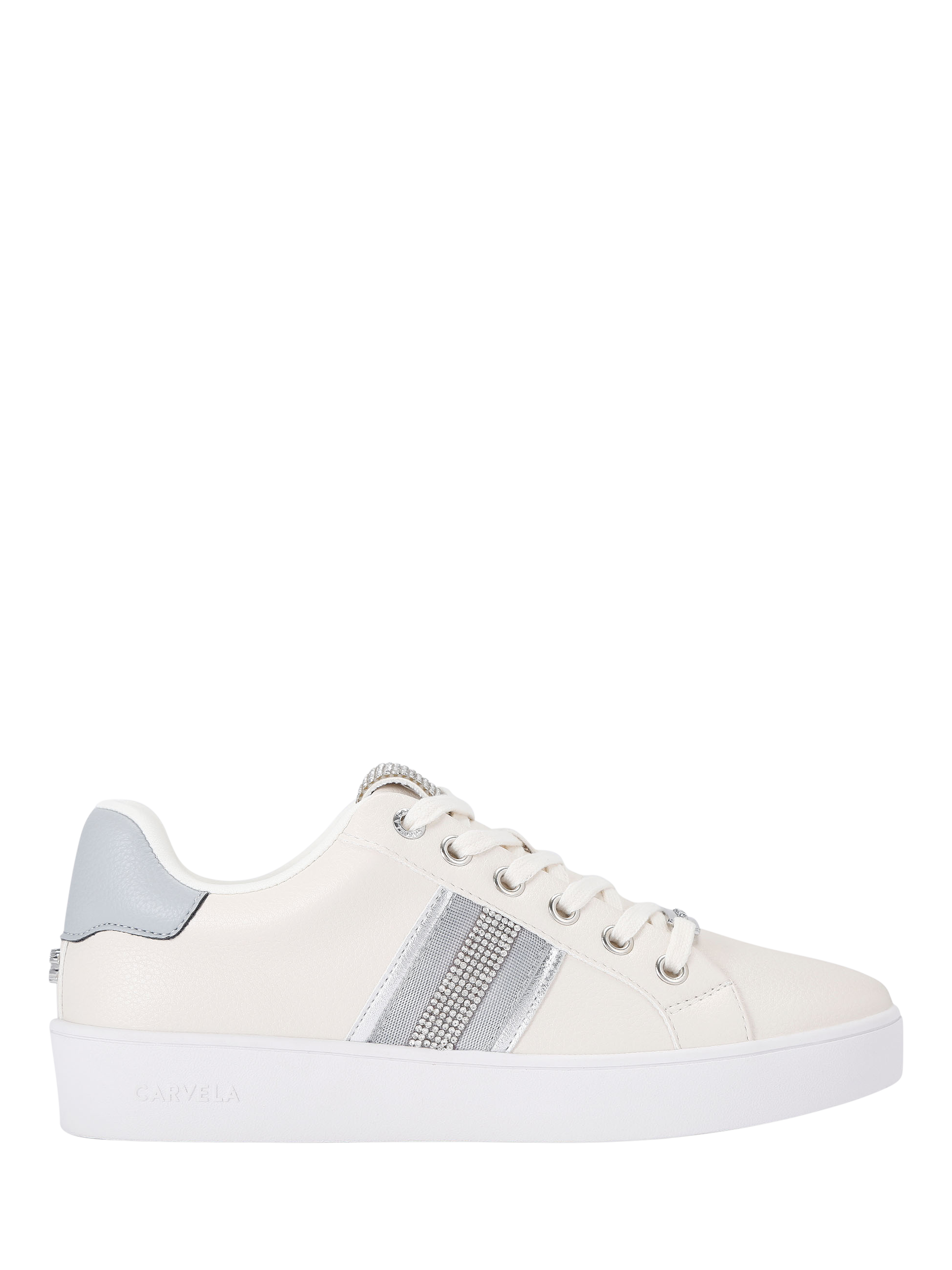 Carvela Rapid Embellished Trainers, Blue Mid