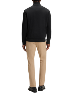 HUGO BOSS BOSS Shepherd Zip Front Cotton Blend Sweatshirt - view 2, Black
