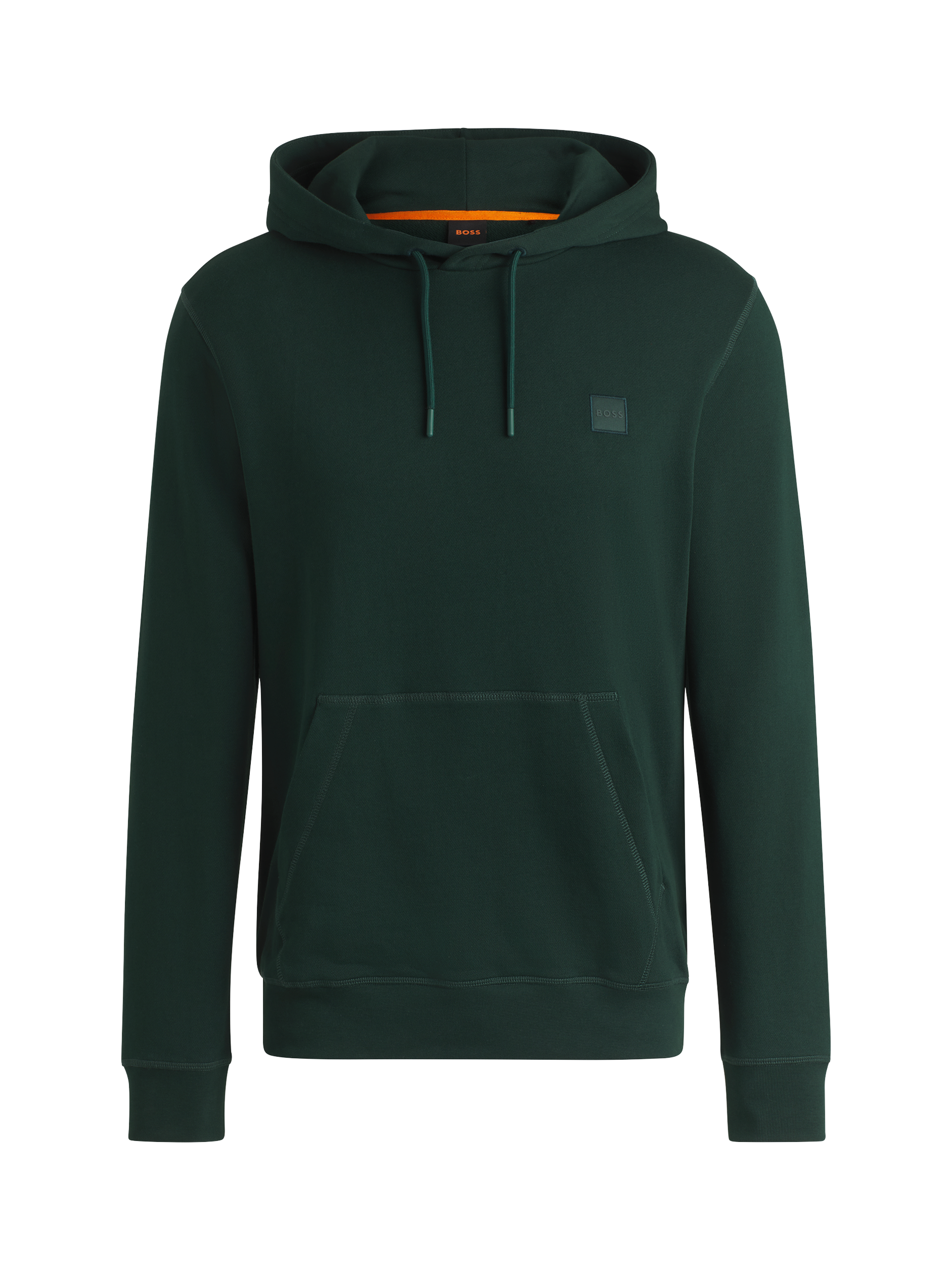 Product image 4 of 5, which shows BOSS Cotton Hoodie, Open Green, XXXL
