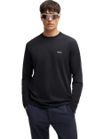 HUGO BOSS BOSS Essentials Long Sleeve T-Shirt, Dark Blue