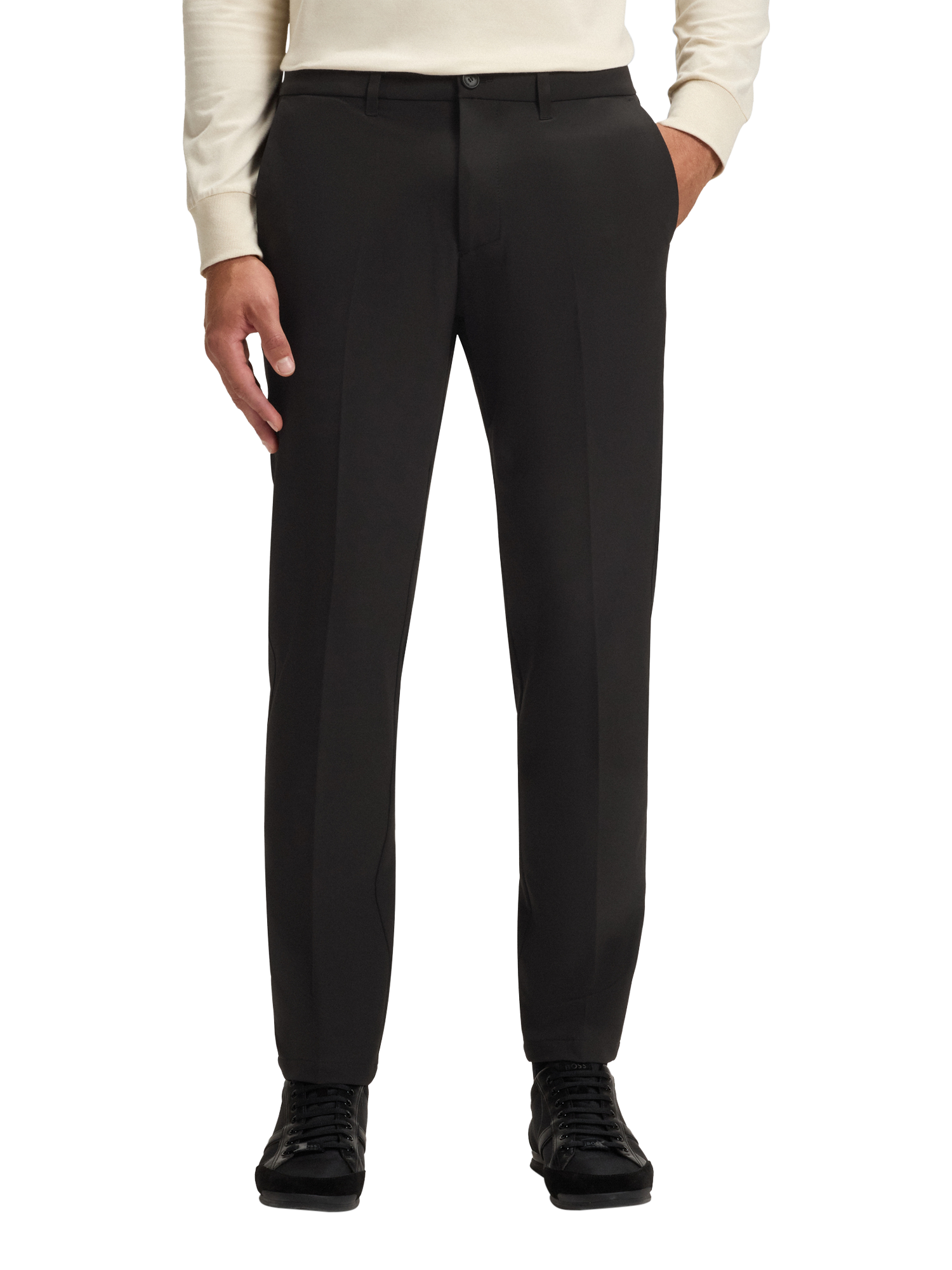 BOSS Commuter Slim Fit Trousers | HUGO BOSS