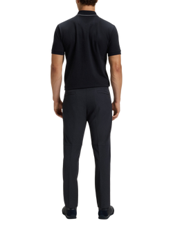 HUGO BOSS BOSS Commuter Slim Fit Trousers, Dark Blue - view 2, Dark Blue