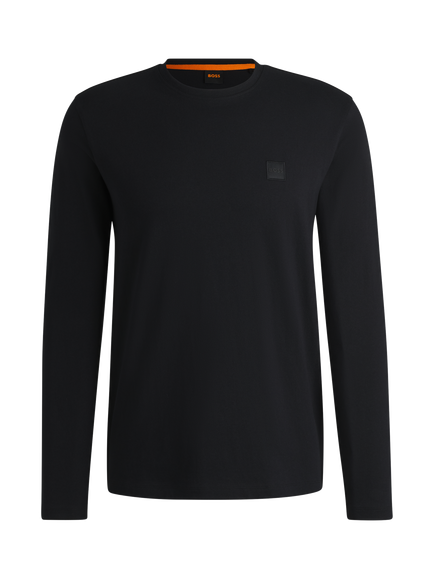 HUGO BOSS BOSS Long Sleeve T-Shirt, Black