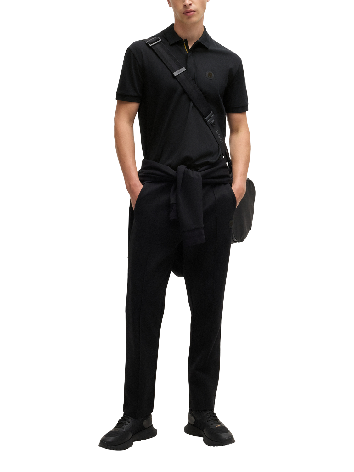 Product image 3 of 5, which shows BOSS Paddy TL Polo Shirt, Black, M
