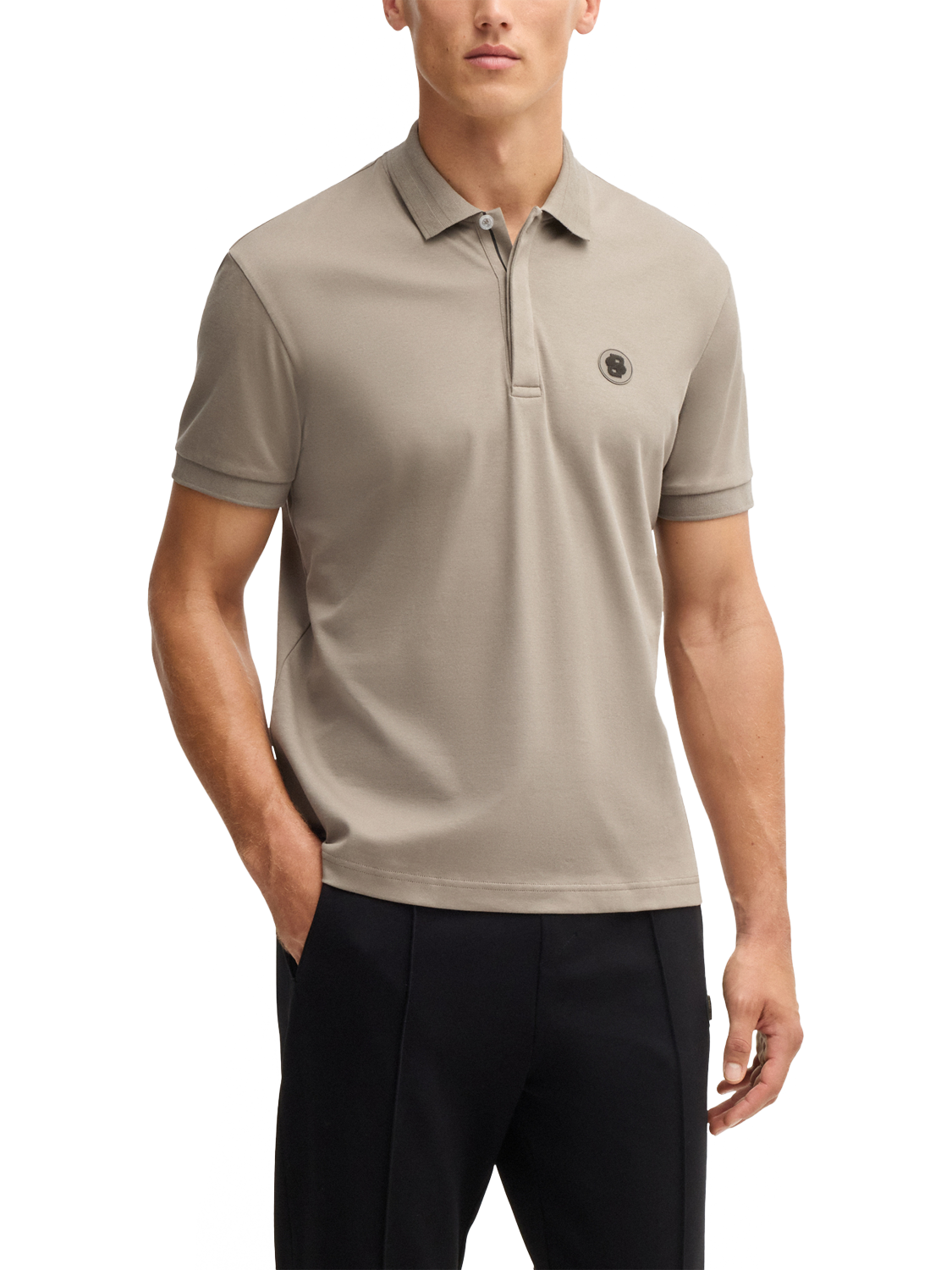 Product image 1 of 5, which shows BOSS Paddy TL Polo Shirt, Beige, M