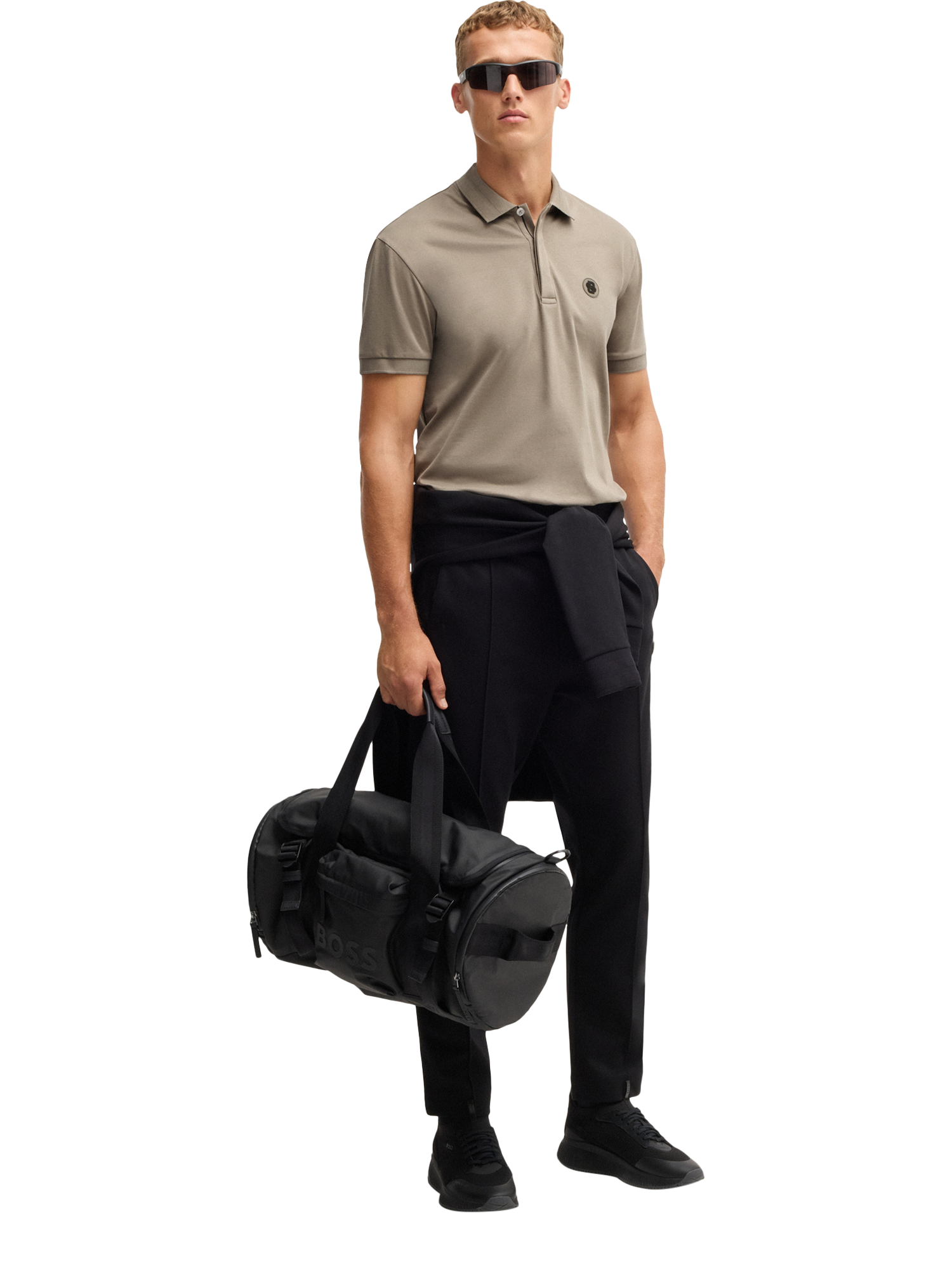 Product image 3 of 5, which shows BOSS Paddy TL Polo Shirt, Beige, M