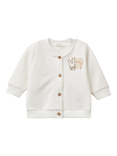 Benetton Baby Bunny Print Cardigan