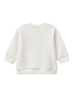 Benetton Baby Bunny Print Cardigan - view 2, Off White