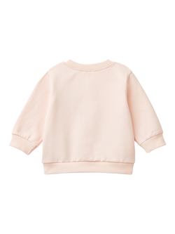 Benetton Baby Bunny Print Cardigan - view 2, Light Powder